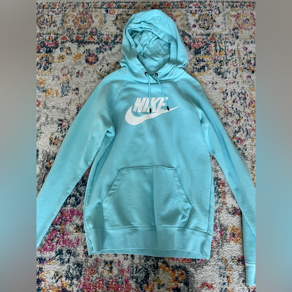 XS Light blue Nike Women's hoodie